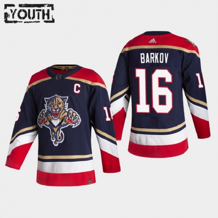 Florida Panthers Aleksander Barkov 16 2020-21 Reverse Retro Authentic Shirt - Kinderen